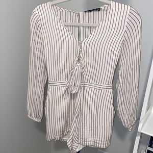 Pinstripe Romper